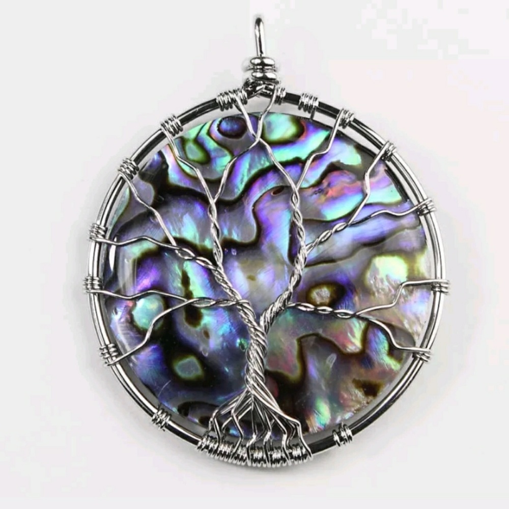New Zealand Paua shell tree of life - Picture 1 of 8